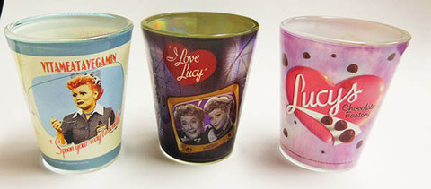 I Love Lucy Shot Glasses | LucyStore.com
